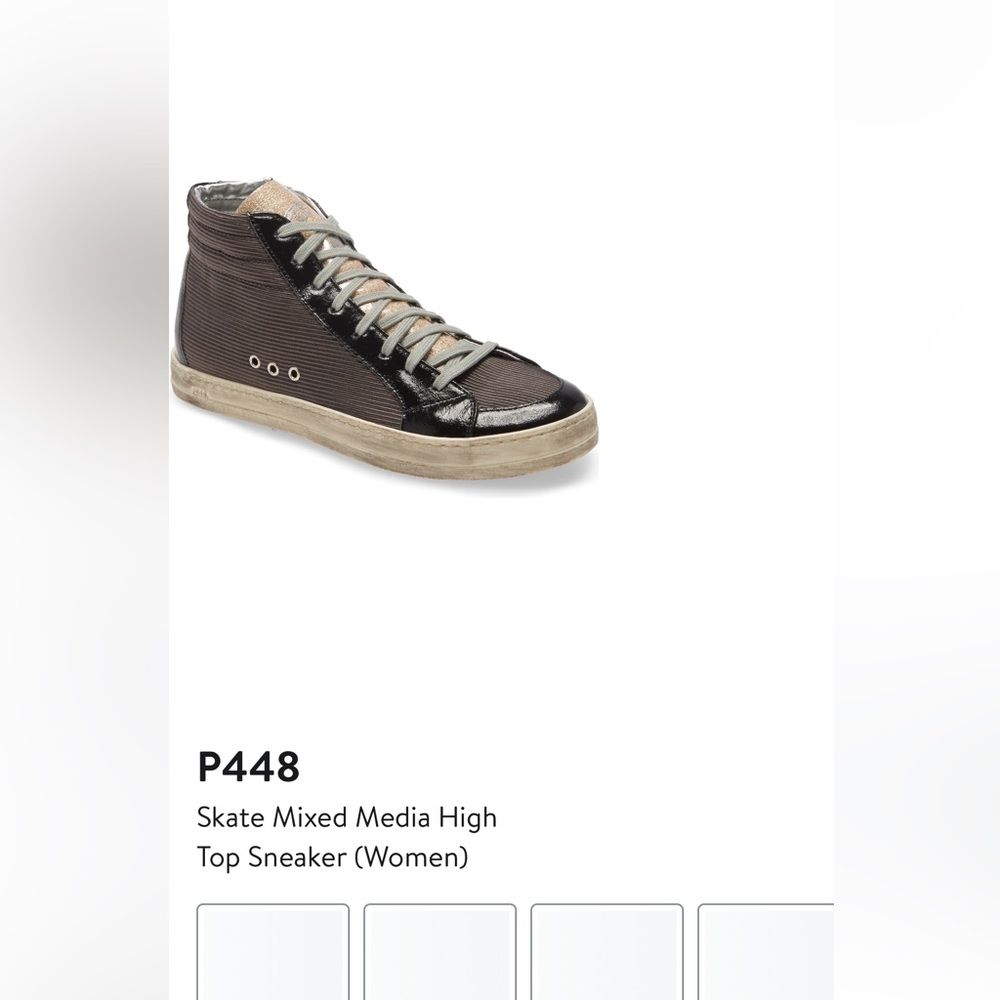 Women’s P448 high tops - size 38 - Picture 5 of 7